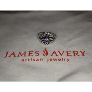 James Avery, Spanish lace birthstone ring size 8NWOT amethyst